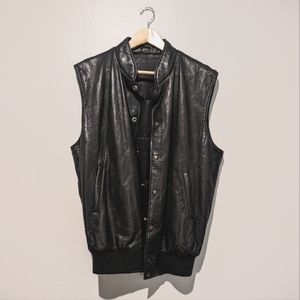 Roots Vintage 90's Leather Vest